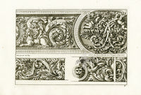 Le Pautre Architecture, Statues, Fountains, Sphinx Friezes - Panteek Antique Prints