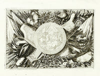 Le Pautre Architecture, Statues, Fountains, Spoils of War - Panteek Antique Prints