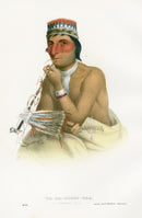 McKenney Hall North American Indian Antique Print Wa-Em-Boesh-Kaa - Panteek Antique Prints