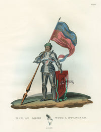 Meyrick Critical Inquiry into Antient Armour Arms & Standard, 1483 - Panteek Antique Prints