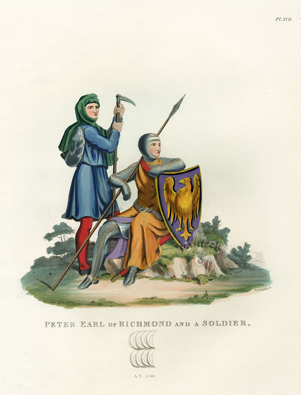 Meyrick Critical Inquiry into Antient Armour Earl of Richmond, 1248