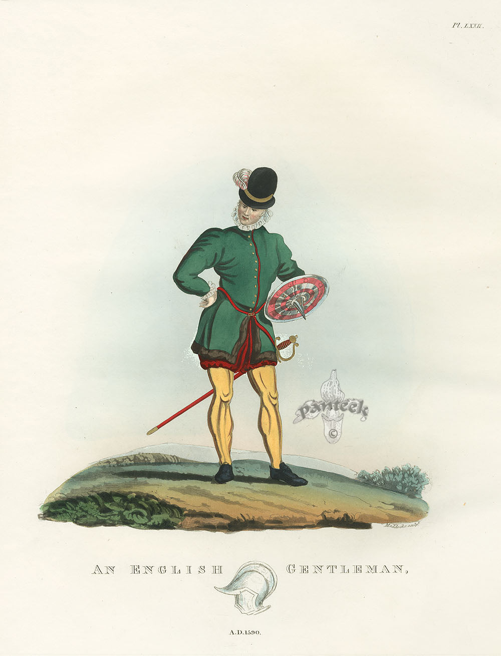 Meyrick Critical Inquiry into Antient Armour English Gentleman 1590