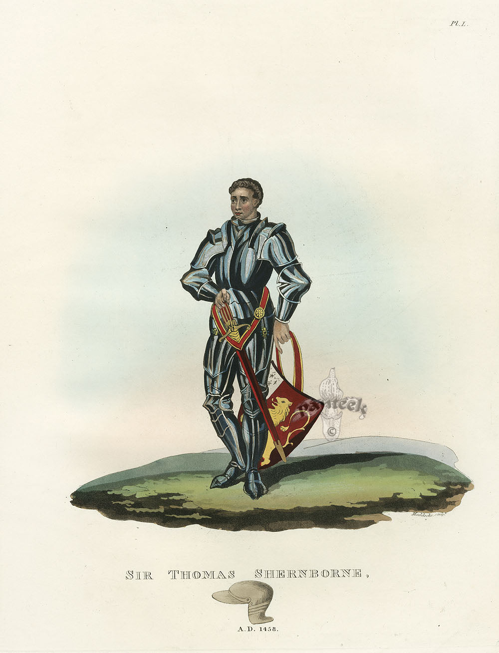 Meyrick Critical Inquiry into Antient Armour Sir Thomas Shernborne