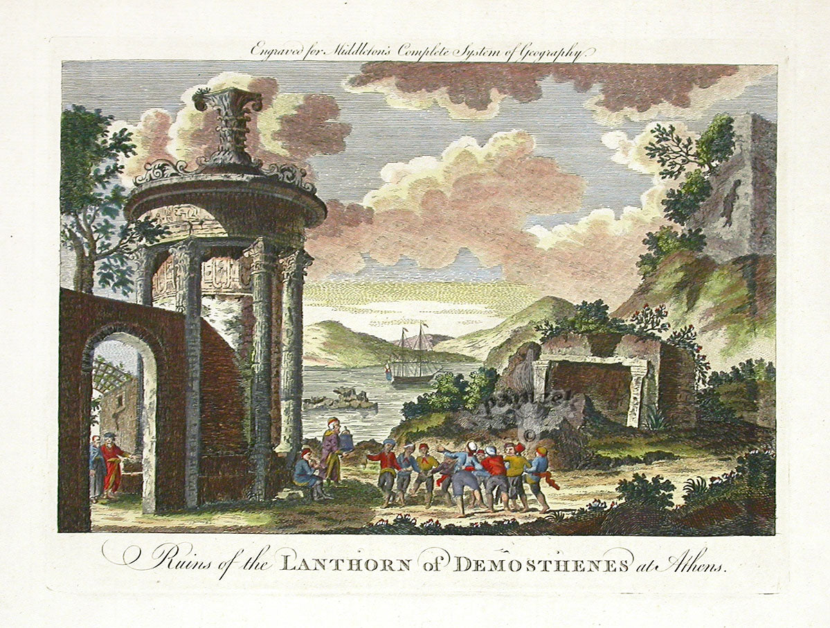 Middleton Architecture, History Topographical World Prints Athens