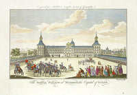 Middleton Architecture, History Topographical World Prints Madrid Palace - Panteek Antique Prints