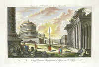 Middleton Architecture, History Topographical World Prints Rome, Ruins - Panteek Antique Prints