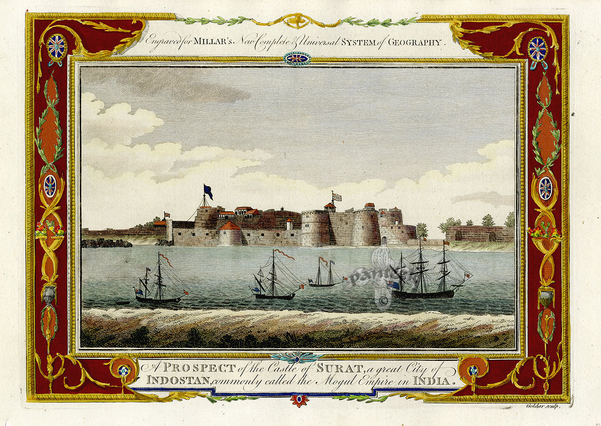 Middleton Architecture, History Topographical World Prints Surat