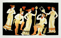 Millin Antique Folio Print 1808 Etruscan Vase Design Dionysus - Panteek Antique Prints