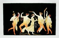 Millin Antique Folio Print 1808 Etruscan Vase Design Festival - Panteek Antique Prints