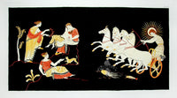 Millin Antique Folio Print 1808 Etruscan Vase Design Helios Chariot - Panteek Antique Prints