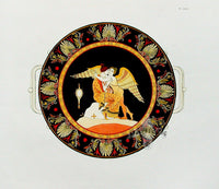 Millin Antique Folio Print 1808 Etruscan Vase Design Venus & Cupid - Panteek Antique Prints