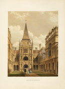 Nash Architecture Hand Colored Lithograph Burleigh - Panteek Antique Prints