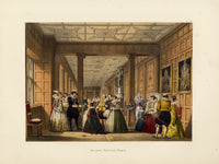 Nash Architecture Hand Colored Lithograph Hatfield - Panteek Antique Prints