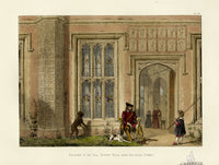 Nash Architecture Hand Colored Lithograph Sutton Place - Panteek Antique Prints