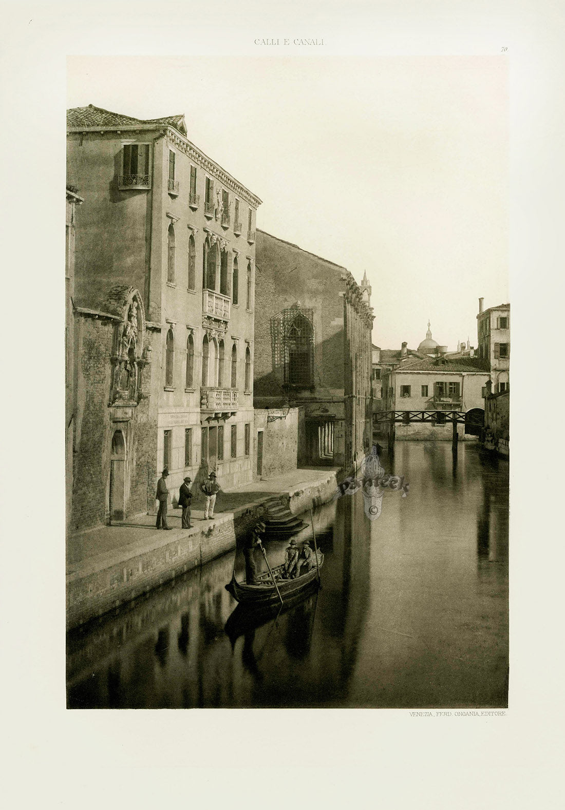 Ongania Architecture Venice Views 1891 Abbey Embankment