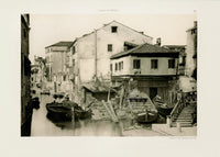 Ongania Architecture Venice Views 1891 Bottessala - Panteek Antique Prints
