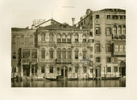 Ongania Architecture Venice Views 1891 Cappello & Grimani Palaces - Panteek Antique Prints