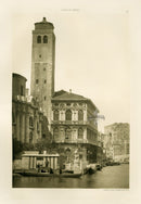 Ongania Architecture Venice Views 1891 Church of S. Jeremiah - Panteek Antique Prints