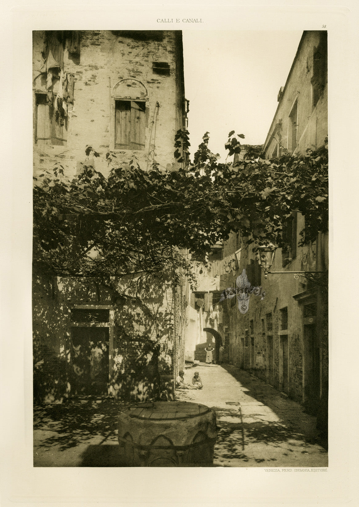 Ongania Architecture Venice Views 1891 Corte Dolfin A Castello