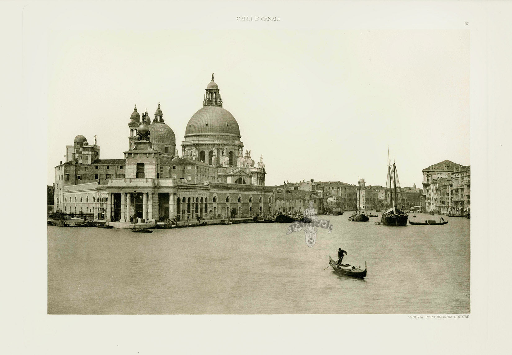 Ongania Architecture Venice Views 1891 Cutom House