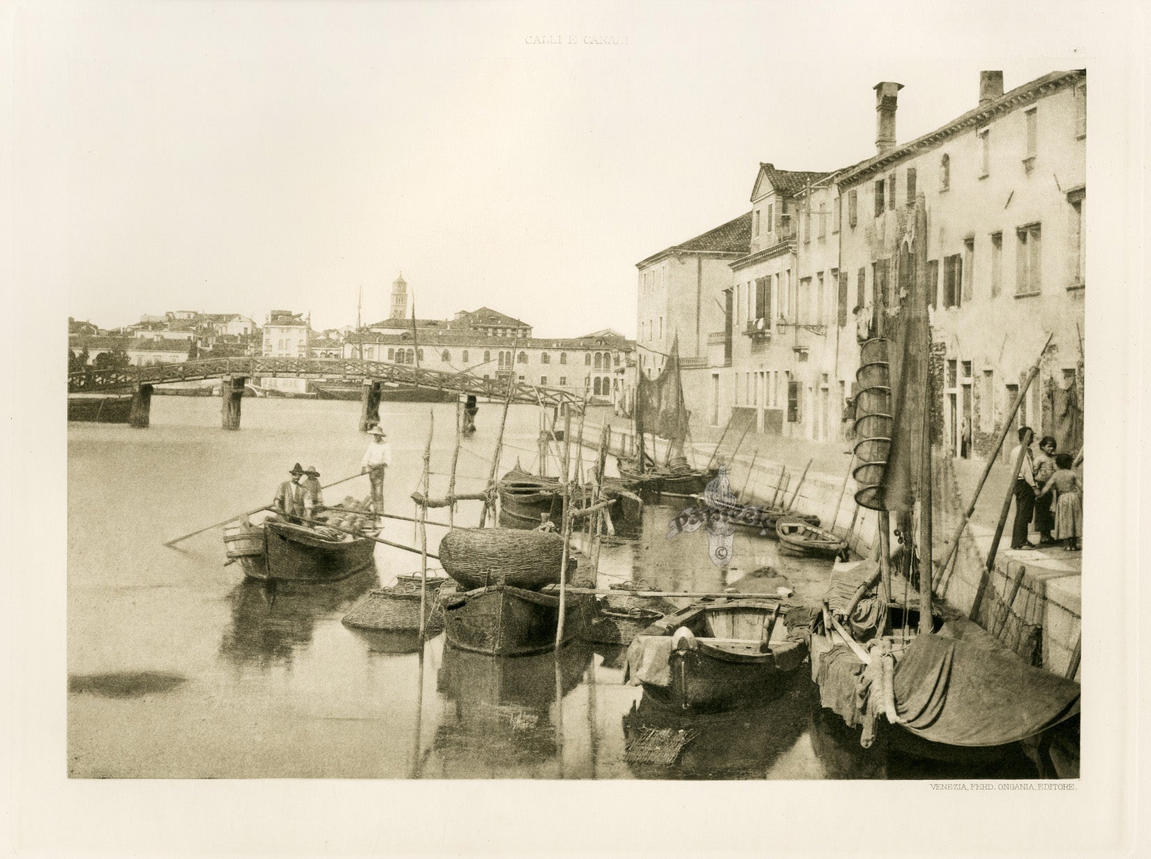 Ongania Architecture Venice Views 1891 Giudecca Island