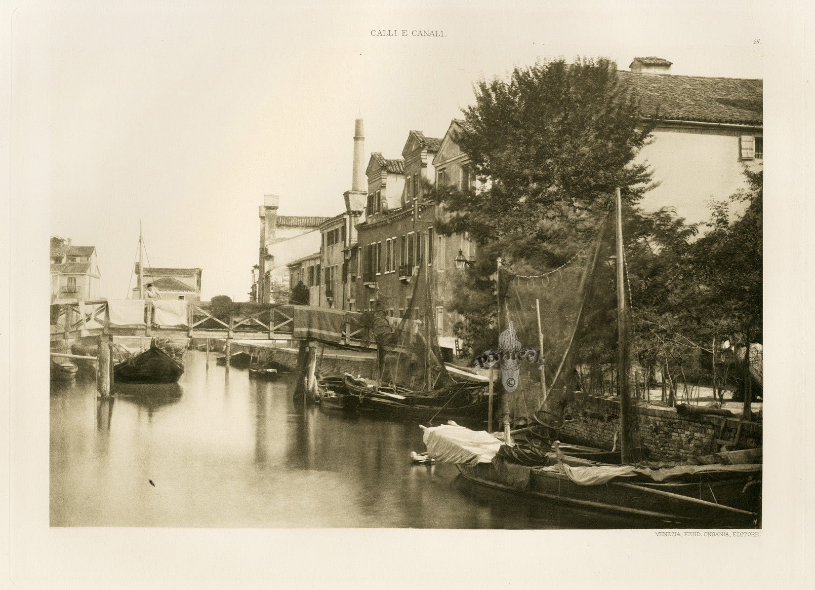 Ongania Architecture Venice Views 1891 Giudecca Island 48