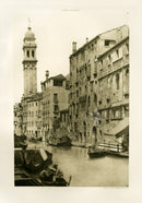 Ongania Architecture Venice Views 1891 Greeks' Canal - Panteek Antique Prints