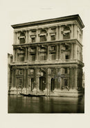 Ongania Architecture Venice Views 1891 Grimani Palace - Panteek Antique Prints