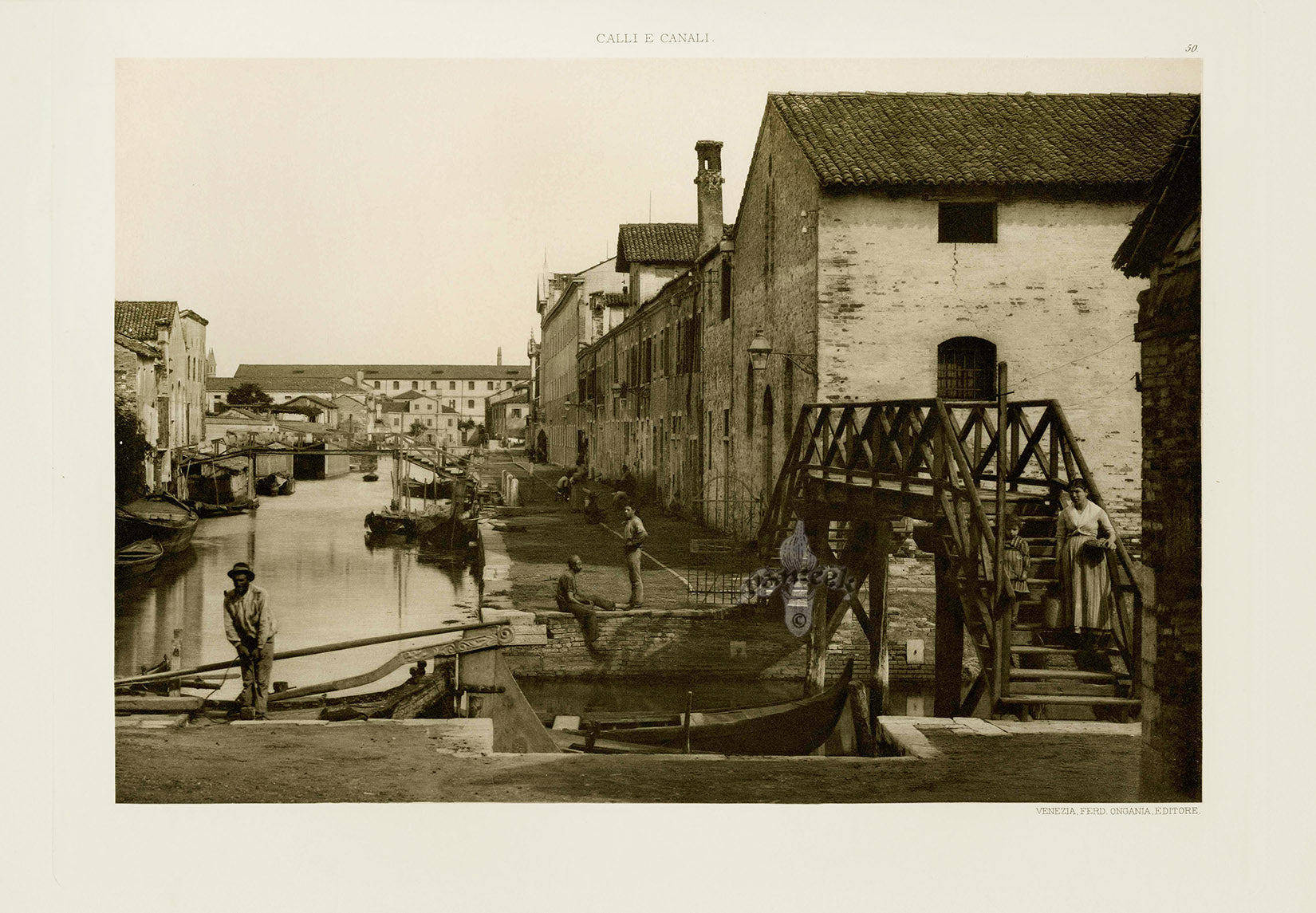 Ongania Architecture Venice Views 1891 Guidecca Island 50