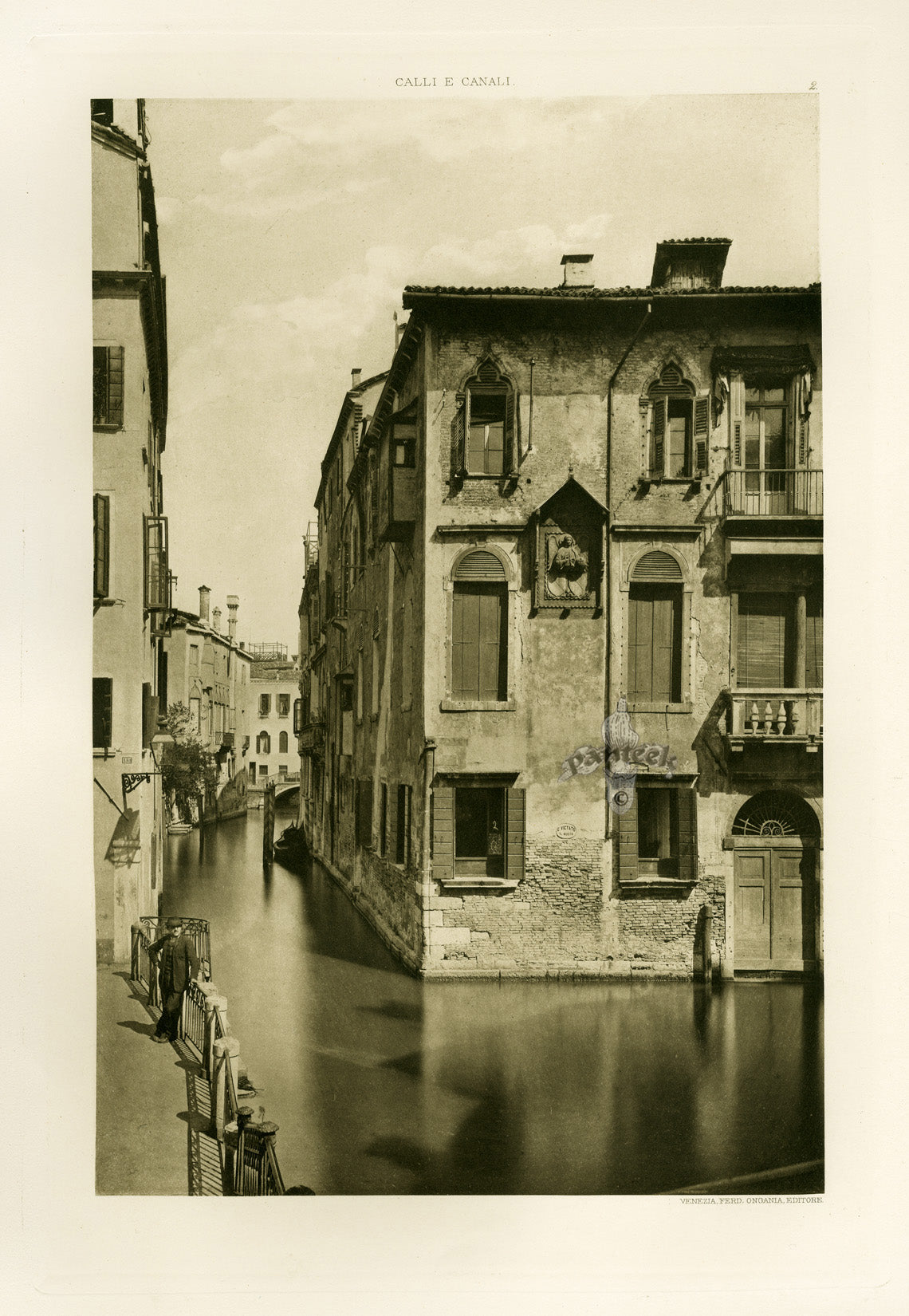 Ongania Architecture Venice Views 1891 Palace of the Angel