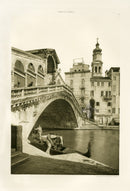 Ongania Architecture Venice Views 1891 Rialto Bridge - Panteek Antique Prints