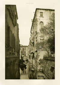 Ongania Architecture Venice Views 1891 S. Apollinare's Canal - Panteek Antique Prints