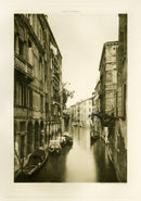 Ongania Architecture Venice Views 1891 S. Canciano's Canal - Panteek Antique Prints