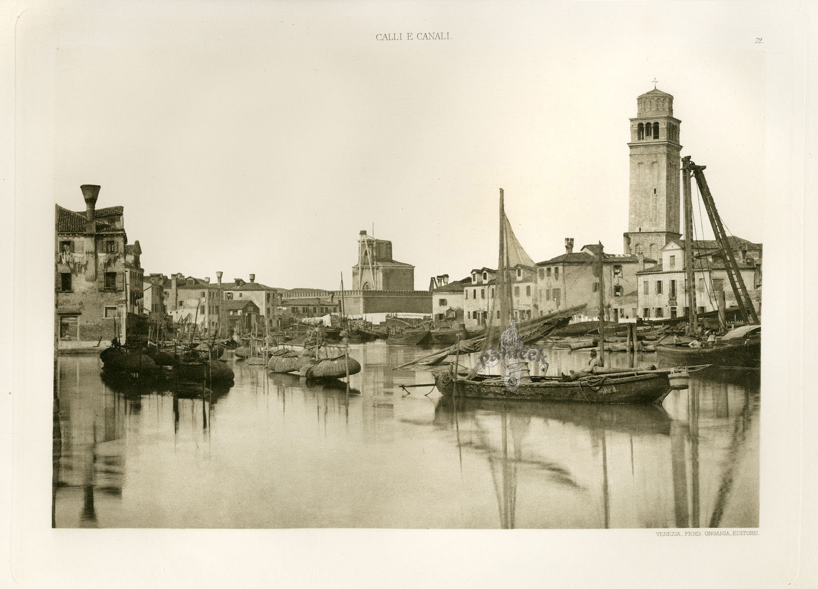 Ongania Architecture Venice Views 1891 S. Peter di Castello