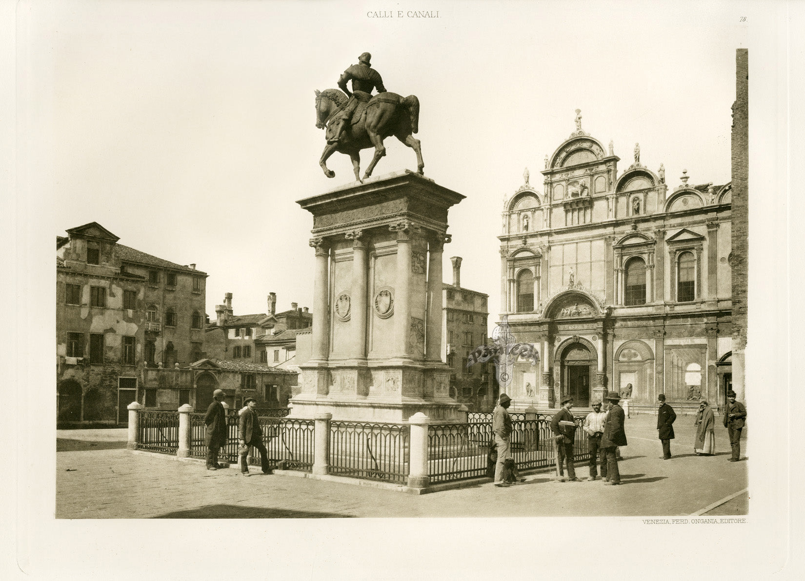 Ongania Architecture Venice Views 1891 SS. Giovanni e Paolo