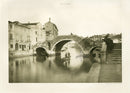 Ongania Architecture Venice Views 1891 St. Job Bridge - Panteek Antique Prints