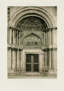 Ongania Architecture Venice Views 1891 St Mark Niche - Panteek Antique Prints