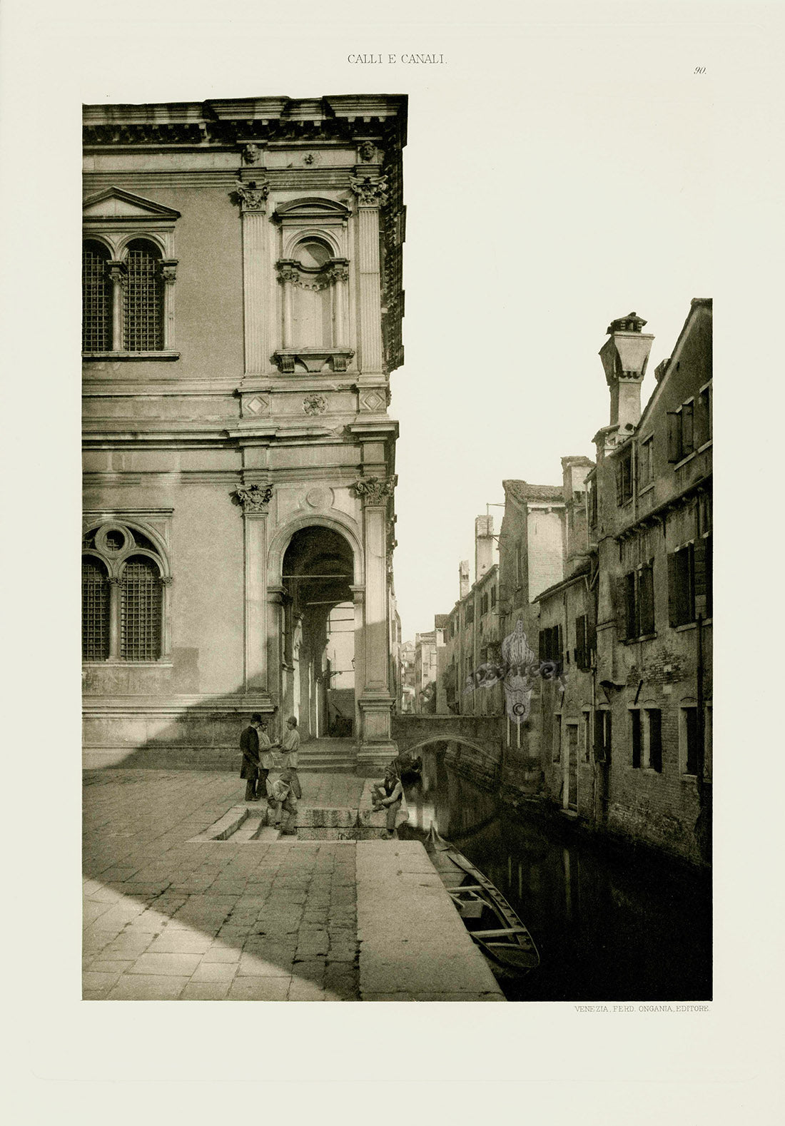 Ongania Architecture Venice Views 1891 St Rocco Canal