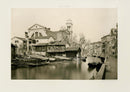 Ongania Architecture Venice Views 1891 St Trovaso's - Panteek Antique Prints