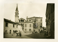 Ongania Architecture Venice Views 1891 Trinity Square - Panteek Antique Prints