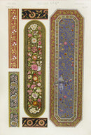 Owen Jones Grammar of Ornament Antique Print Indian Oval - Panteek Antique Prints