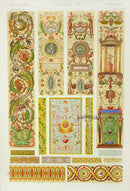 Owen Jones Grammar of Ornament Antique Print Italian - Panteek Antique Prints