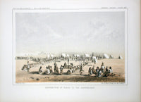 Pacific Railroad Original Print Distribution, Assinnibonnes - Panteek Antique Prints