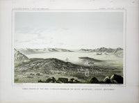 Pacific Railroad Original Print Kamas Prairie, Rocky Mountans - Panteek Antique Prints