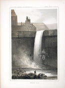 Pacific Railroad Original Print Peluse Falls - Panteek Antique Prints
