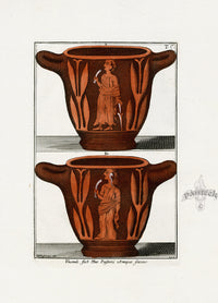 Passeri Antique Print 1775 Vases Both Sides of Vase - Panteek Antique Prints