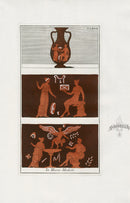 Passeri Antique Print 1775 Vases Mediceo Museum, Angel - Panteek Antique Prints