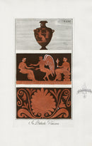 Passeri Antique Print 1775 Vases Vatican Library, Vase, Angel - Panteek Antique Prints