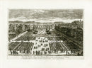 Perelle Original Architectural Engraving France Jardin Royal - Panteek Antique Prints