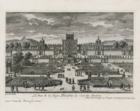 Perelle Original Architectural Engraving France Pamphile Jardins - Panteek Antique Prints